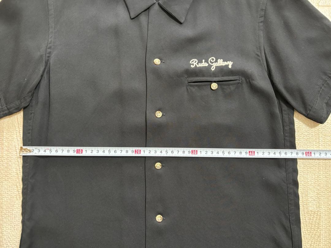 RUDE GALLERY ルードギャラリー ボーリングシャツ　スカル
