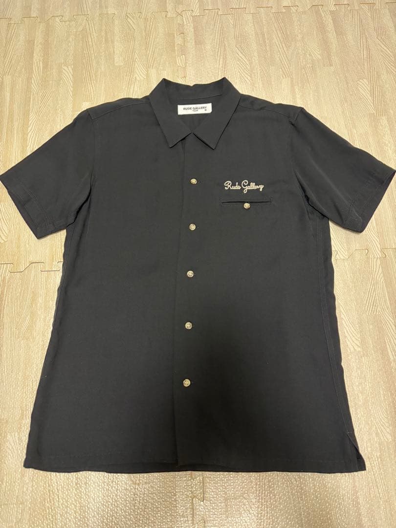 RUDE GALLERY ルードギャラリー ボーリングシャツ　スカル
