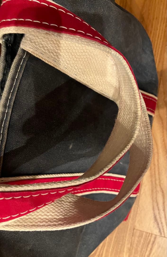 80’s USA製 L.L.BEAN デラックストート Lサイズ　ギザギザタグ