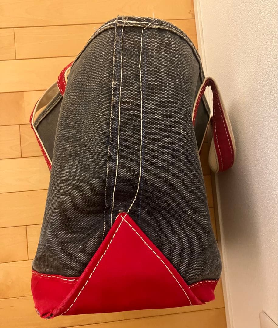 80’s USA製 L.L.BEAN デラックストート Lサイズ　ギザギザタグ