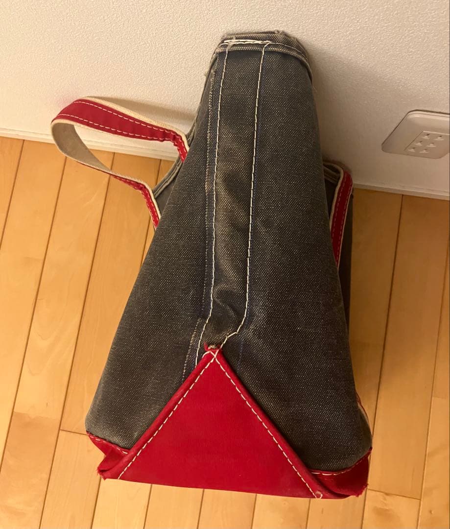 80’s USA製 L.L.BEAN デラックストート Lサイズ　ギザギザタグ