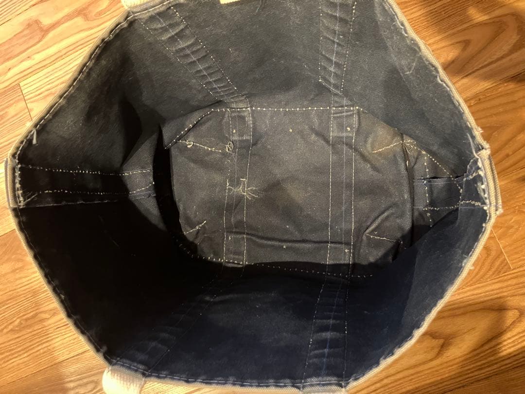 80’s USA製 L.L.BEAN デラックストート Lサイズ　ギザギザタグ