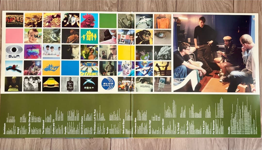 Blur 　The Best Of 　レコード　ブラー