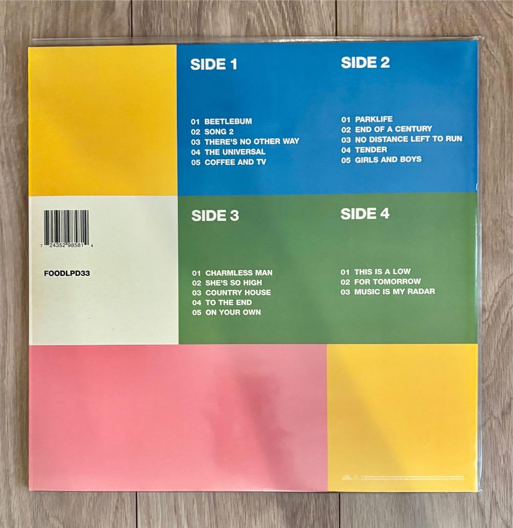Blur 　The Best Of 　レコード　ブラー