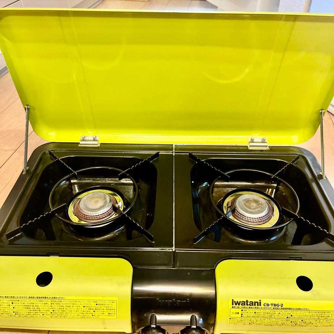 Iwatan CB-TBG-2 ツーバーナーコンロ