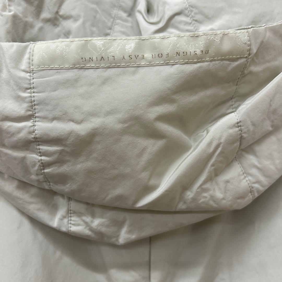 S MaxMara フード付きベージュベスト　ジレ