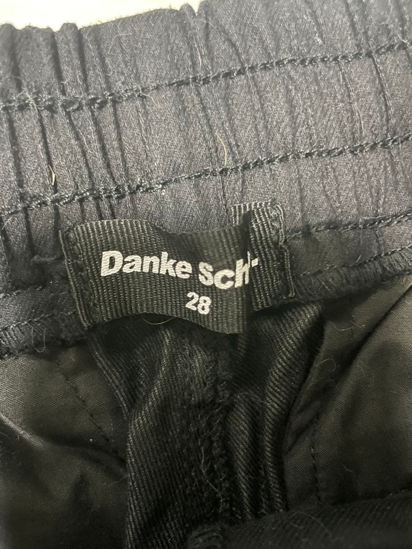 Danke Schon バギーパンツ　ブラック