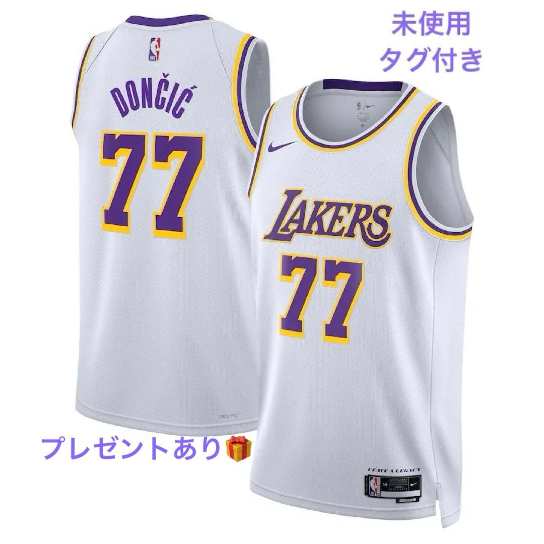 LAKERS DONČIĆ 77 ホワイト