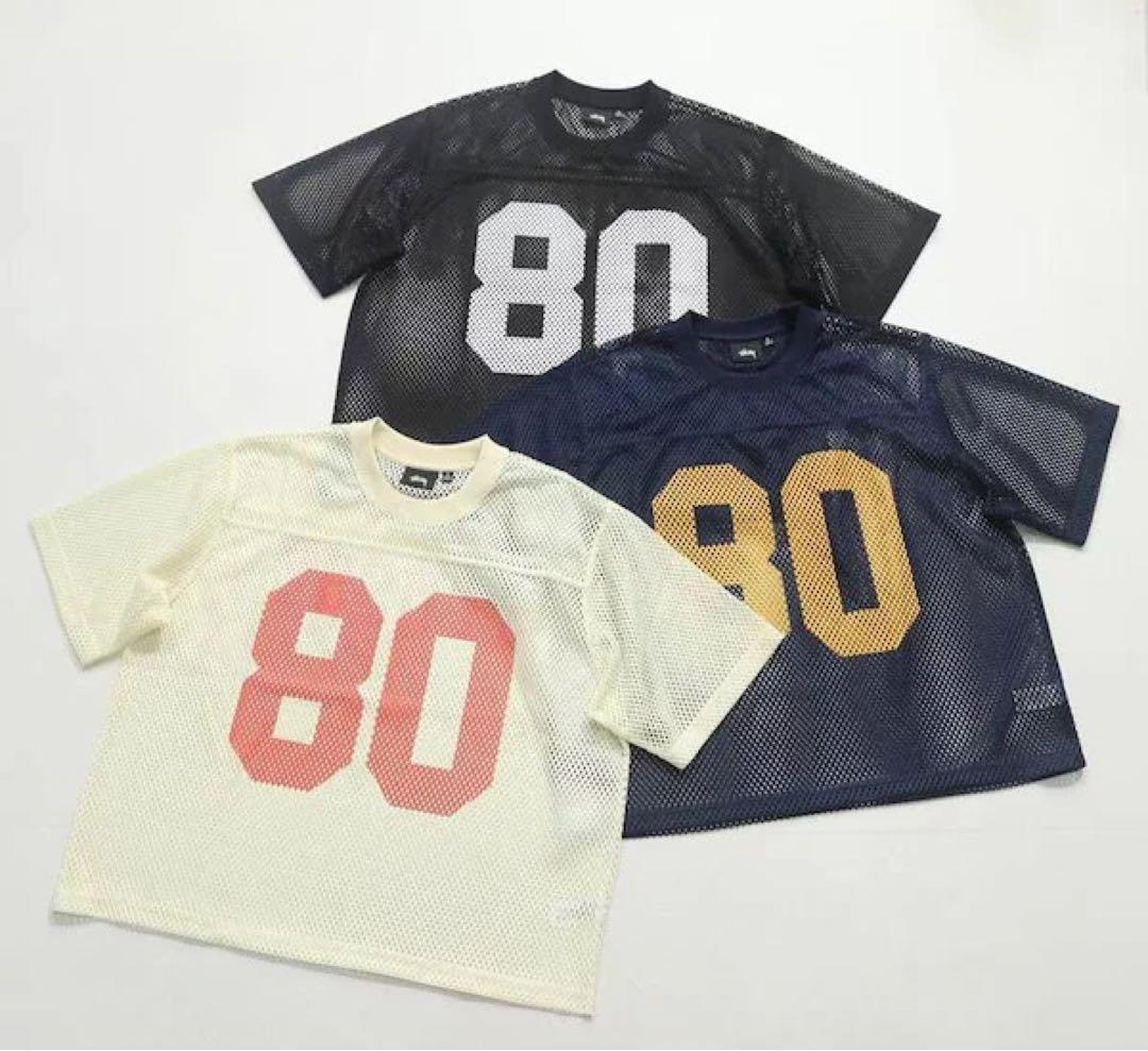 STUSSY ステューシー Team Jersey 80Mesh ゲームシャツ