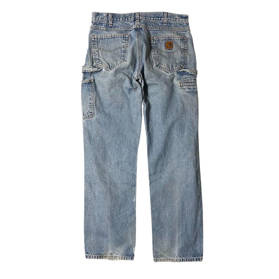 S*S様 90s Carhartt デニムペインターパンツ 34×32 ブルー
