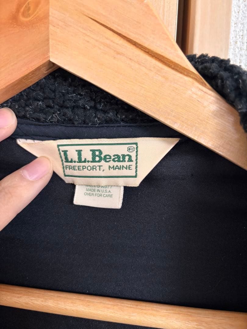 USA製 L.L.Bean エルエルビーン ボア フリース ジップジャケット