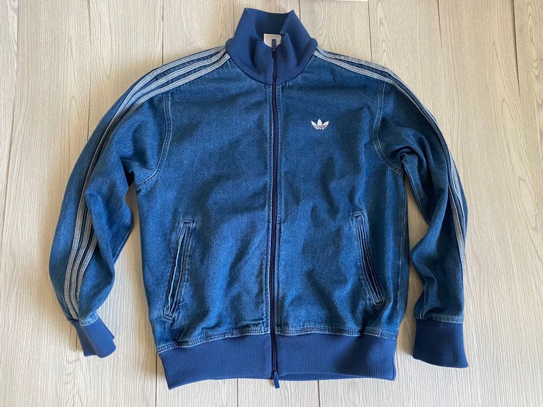 adidas アディカラー デニム ファイヤーバード トラックトップ　XL