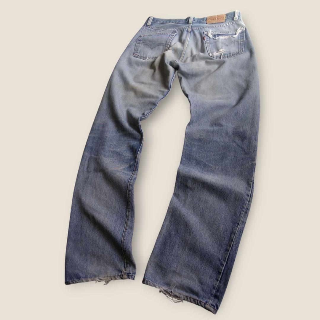 乙*。様 激レア Levi's501 USA ボタン裏8 W33 希少 ヴィンテ