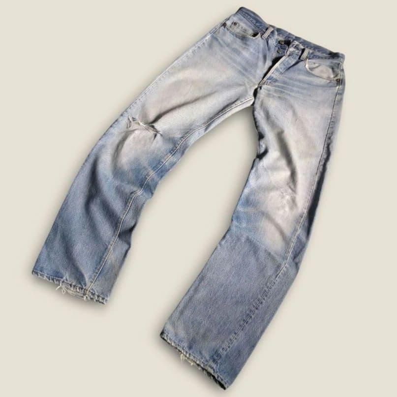 乙*。様 激レア Levi's501 USA ボタン裏8 W33 希少 ヴィンテ