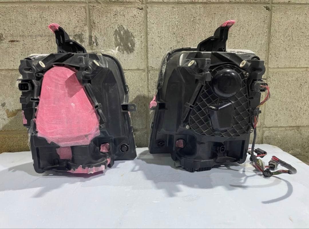 スズキ エブリィ DA64W 後期 HID ヘッドライト インナーブラック 左右