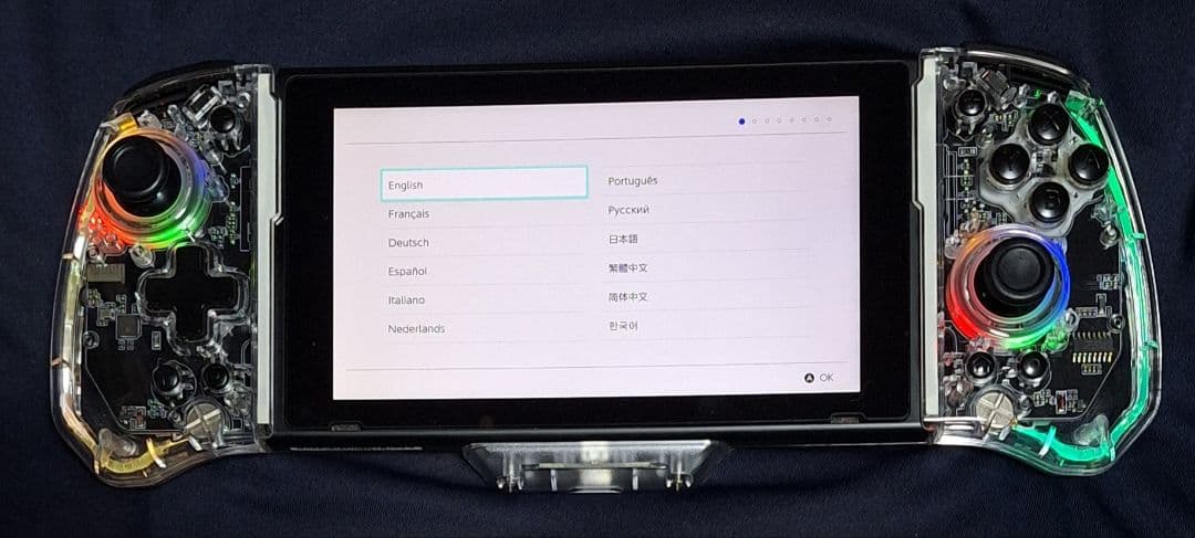 か*)様 Nintendo Switch 本体 グレー メモリーカード等付属品あ