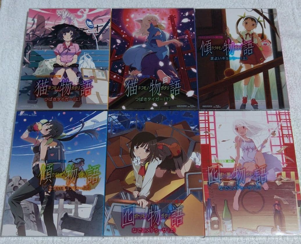 Blu-ray 化物語シリーズ  化物語~憑物語+傷物語 全28巻セット 限定版