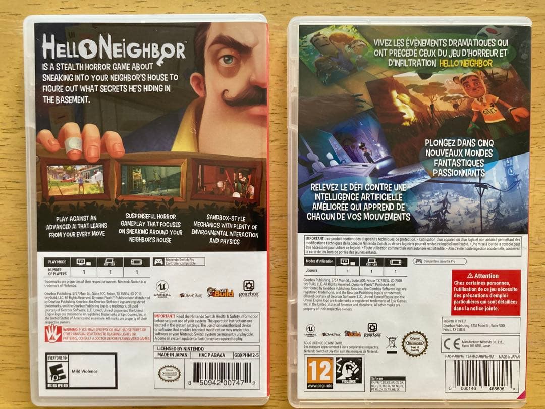Hello Neighbor & Hide & Seek 2本セット