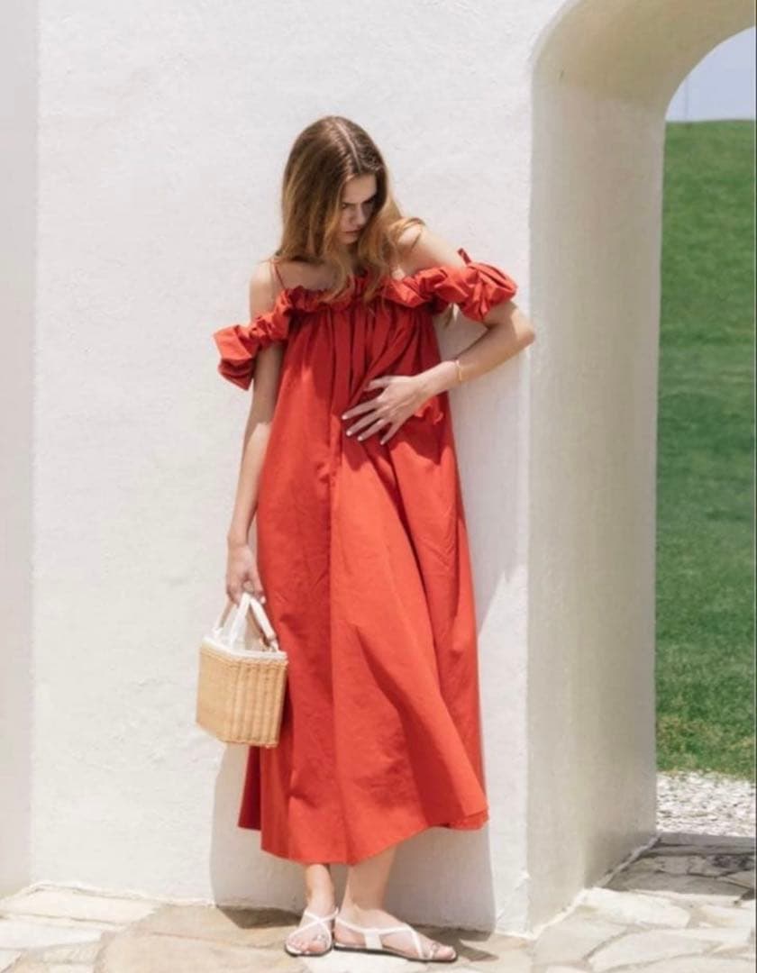 flower.　THE TOE Erie Frills Onepiece