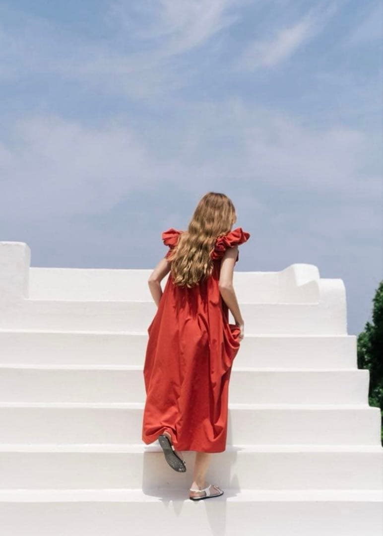 flower.　THE TOE Erie Frills Onepiece