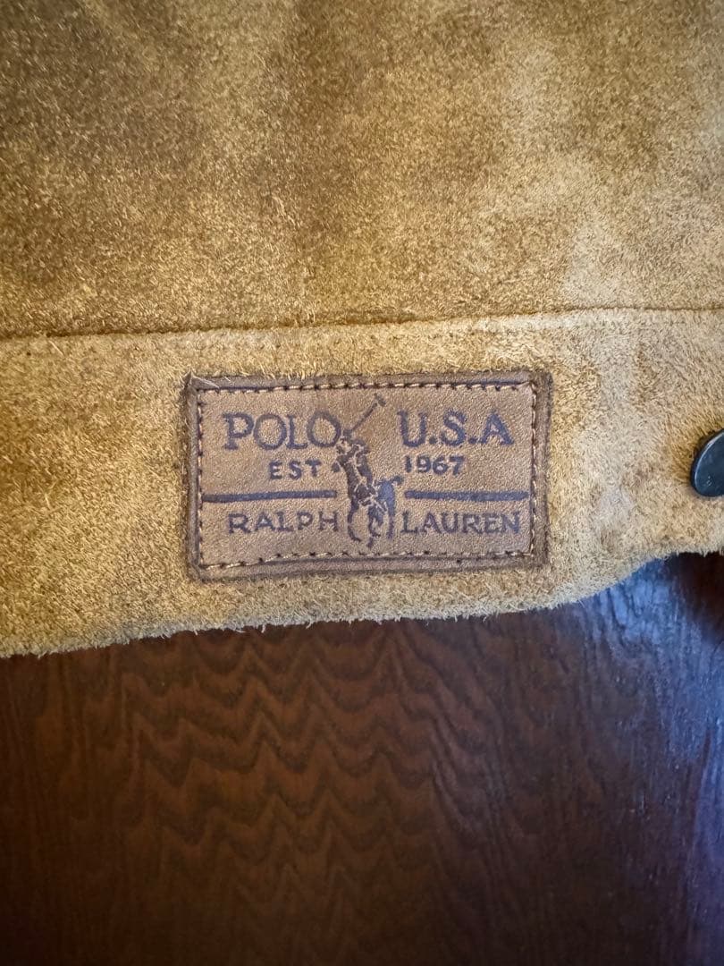Ralph Lauren ラルフローレン　スエード　レザージャケット　S M