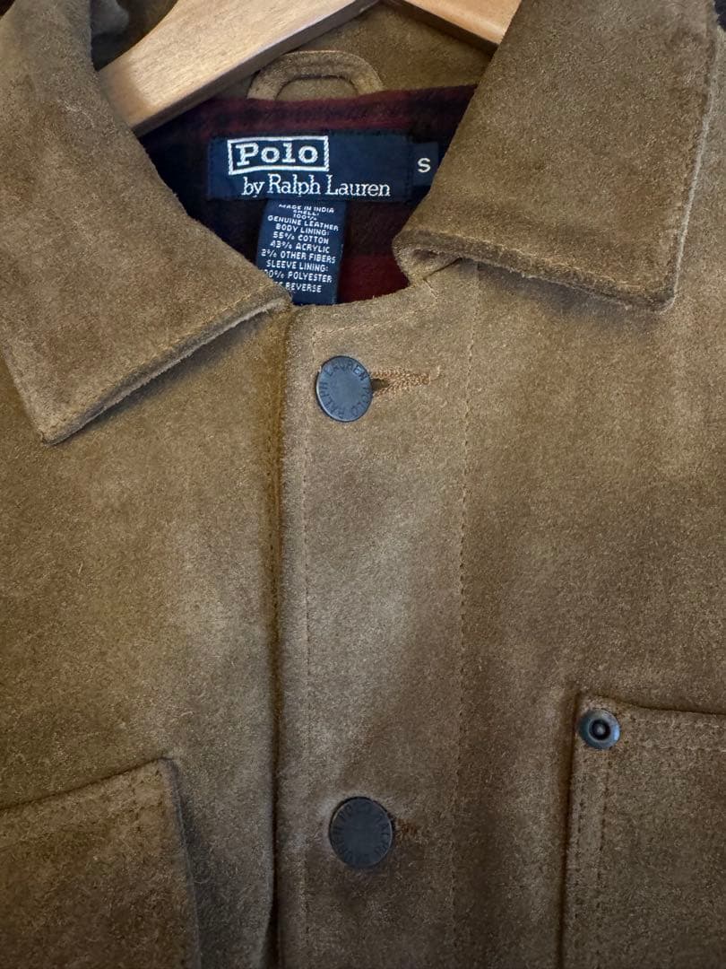 Ralph Lauren ラルフローレン　スエード　レザージャケット　S M
