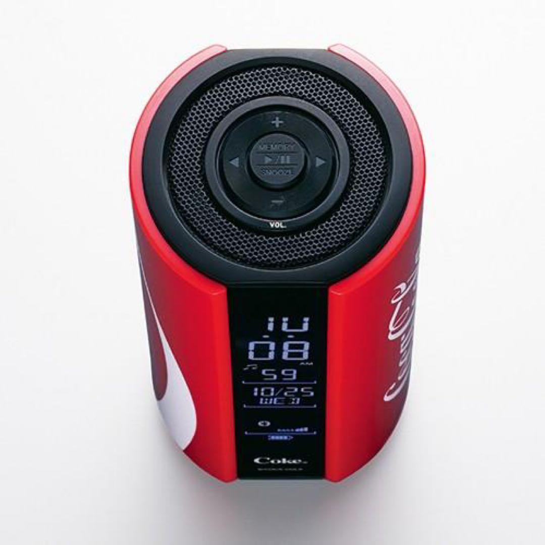 SEIKO(セイコー) Coca-Cola 目覚まし時計　ラジオ　防水