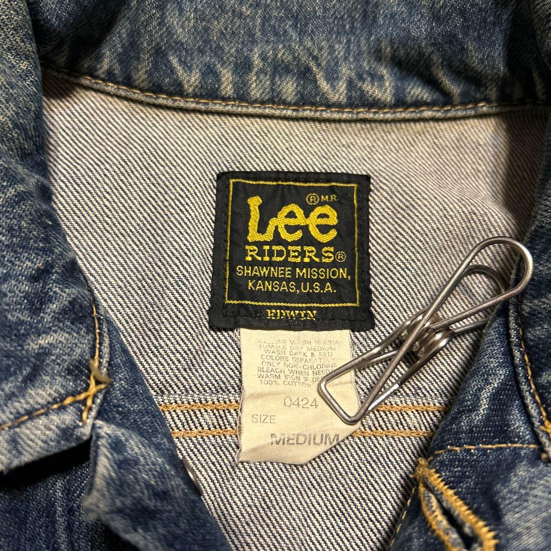 90s Lee デニムジャケット Mサイズ 0424モデル 短丈