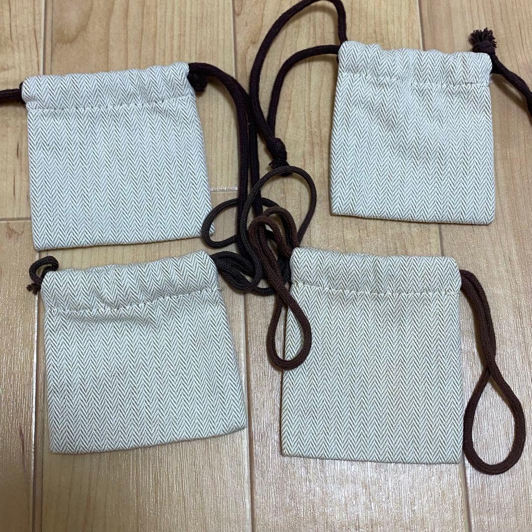 HERMES エルメス 保存袋 ミニ 4枚セット