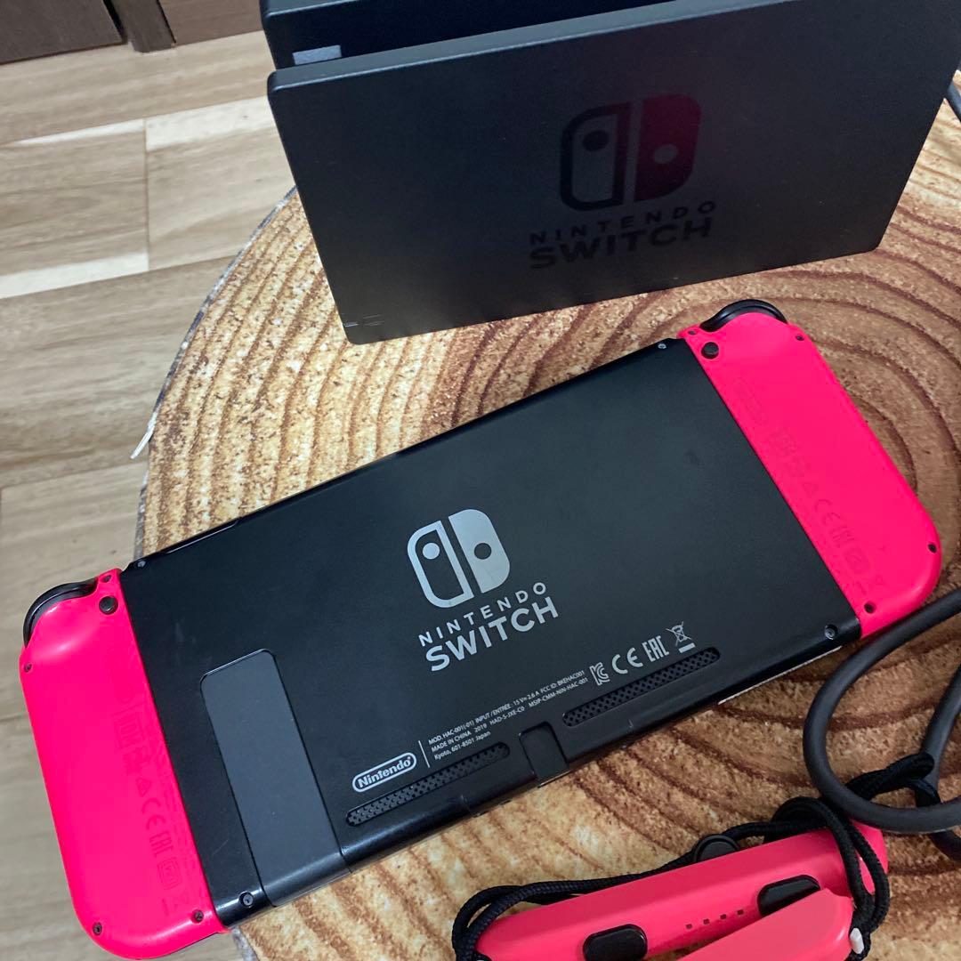 Nintendo Switch ニンテンドースイッチ本体　PNK 箱無し
