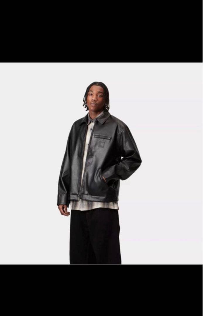 ジャケット・アウター Carhartt DETROIT LEATHER JACKET