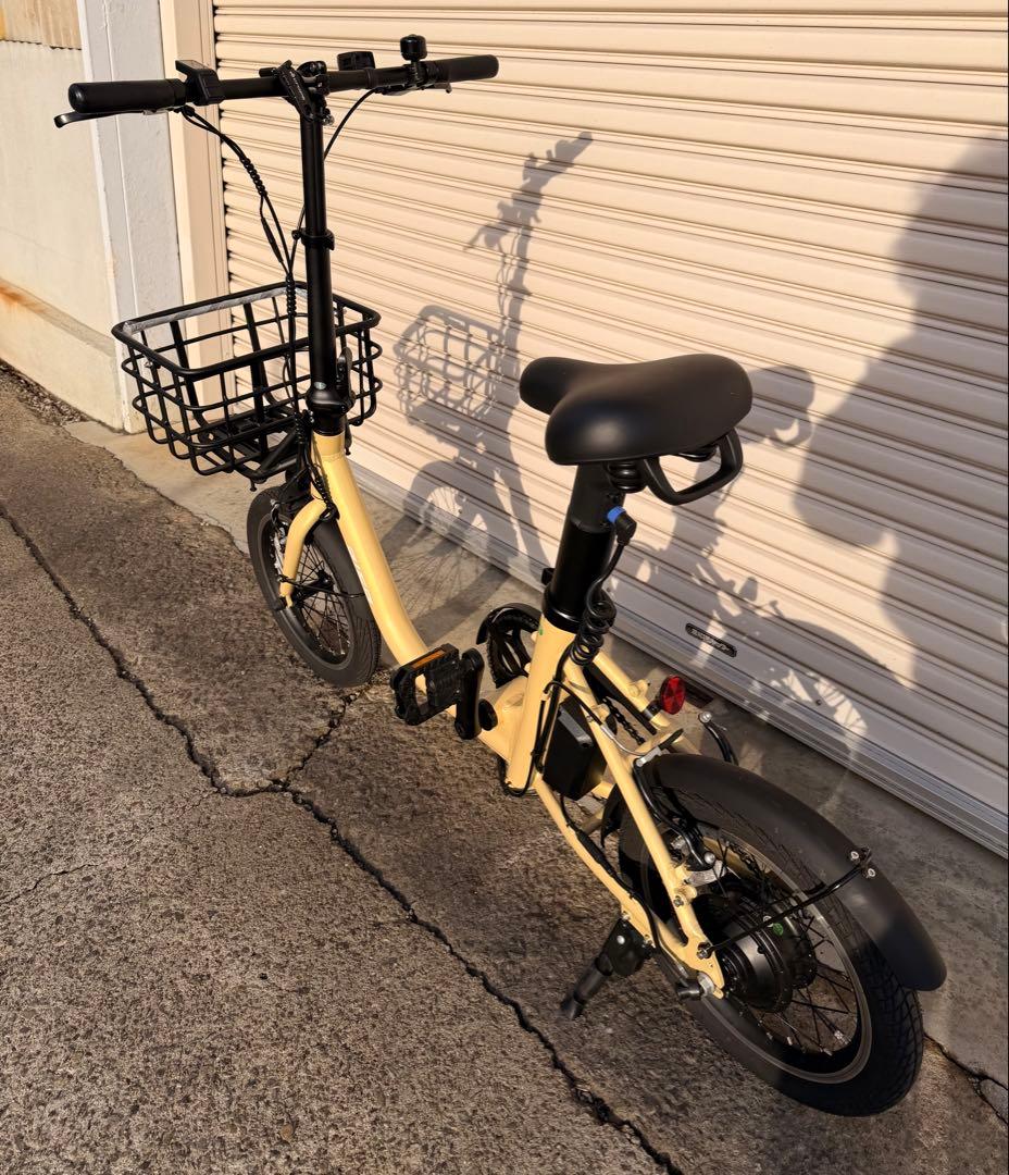 VELMO PICO 電動アシスト自転車 前方バスケット付き