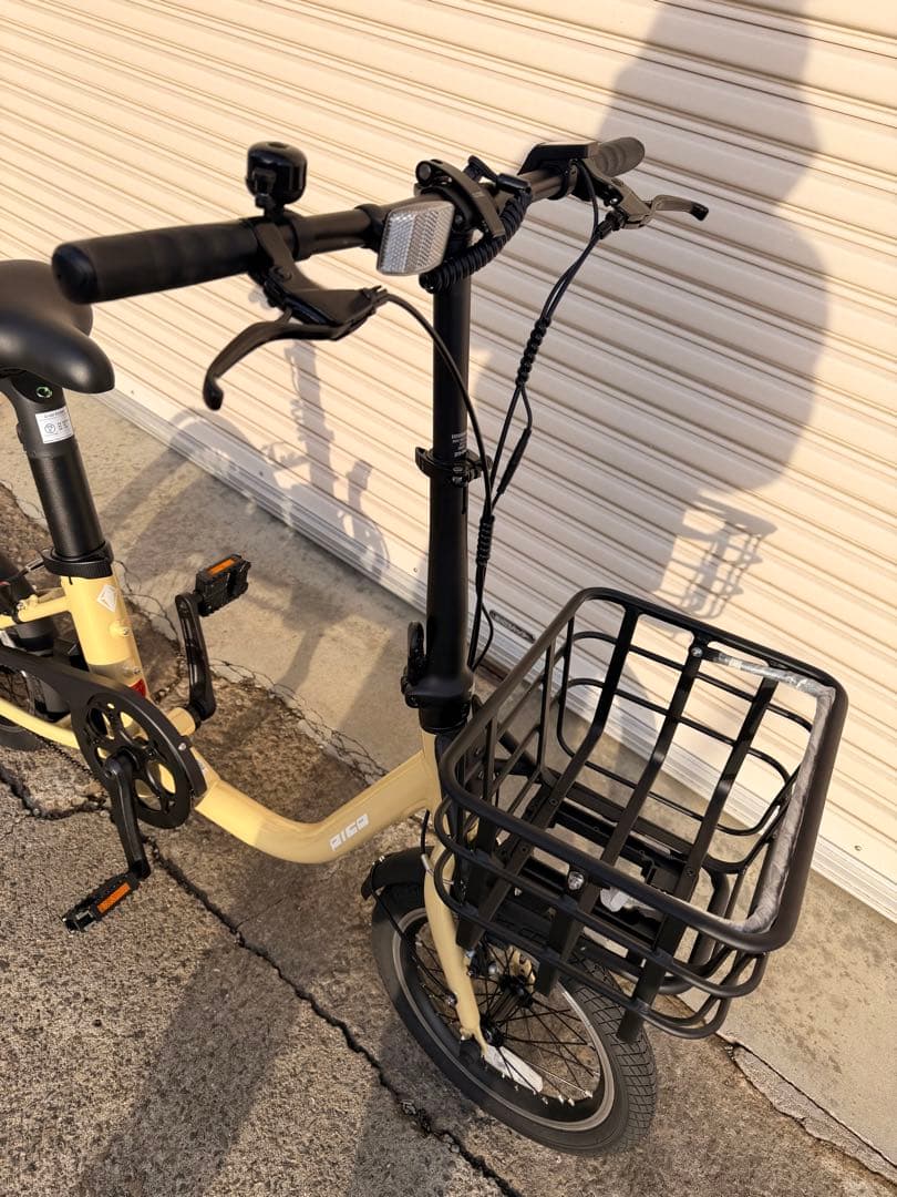 VELMO PICO 電動アシスト自転車 前方バスケット付き