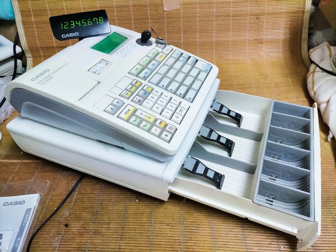 カシオレジスター　TE-2500　15部門　525200