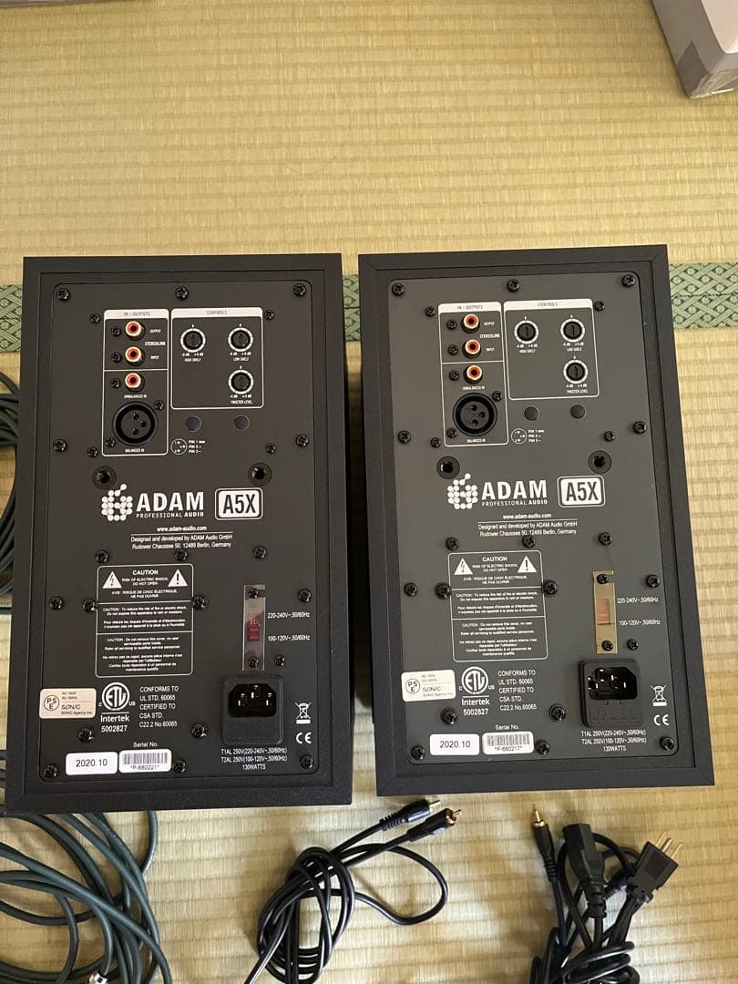 ※くりりん【完品】ADAM AUDIO A5X アクティブモニター