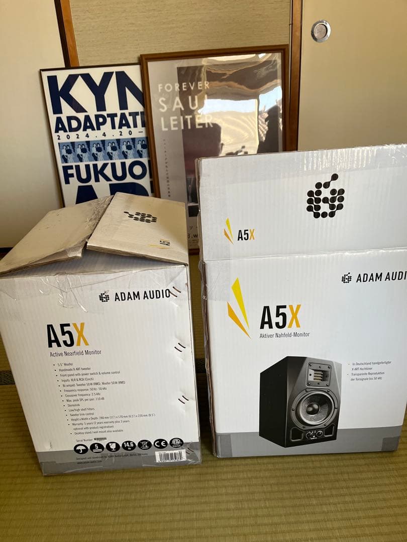 ※くりりん【完品】ADAM AUDIO A5X アクティブモニター