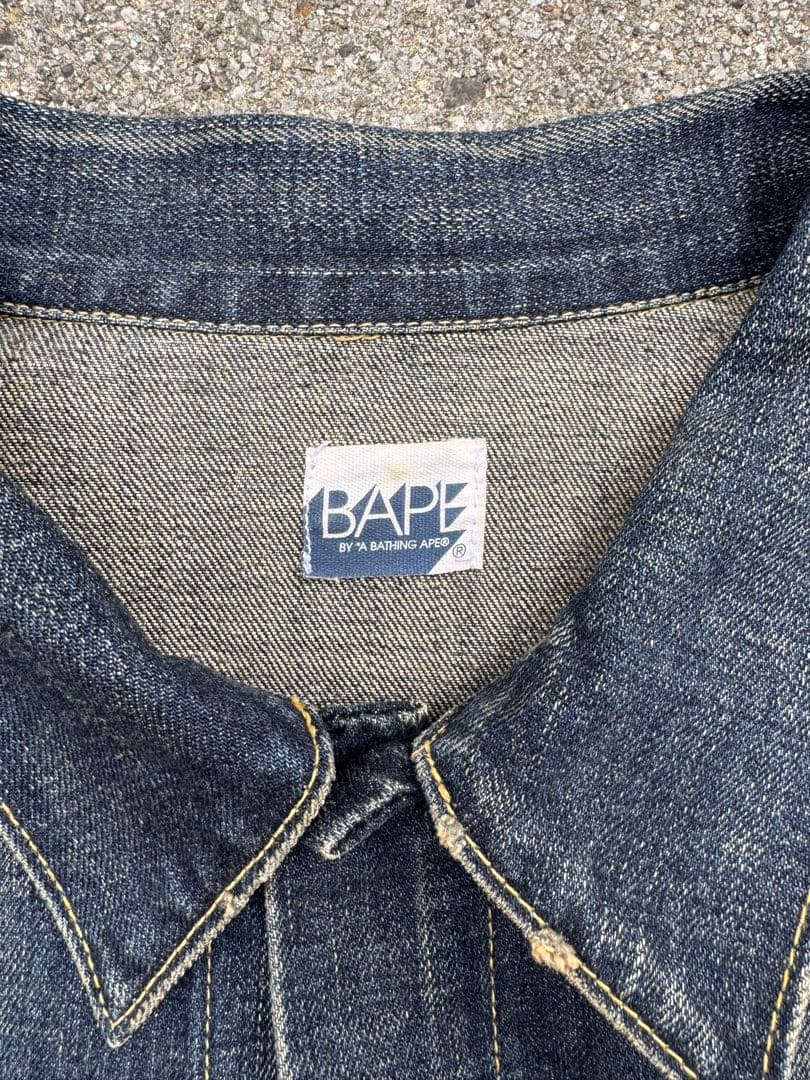A BATHING APE デニムジャケット 00s 1st