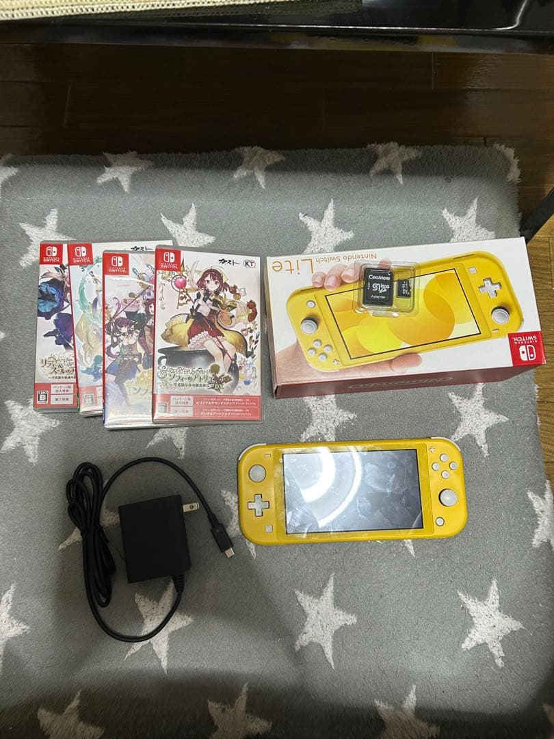 Nintendo Switch Lite イエロー 本体+ゲーム4本