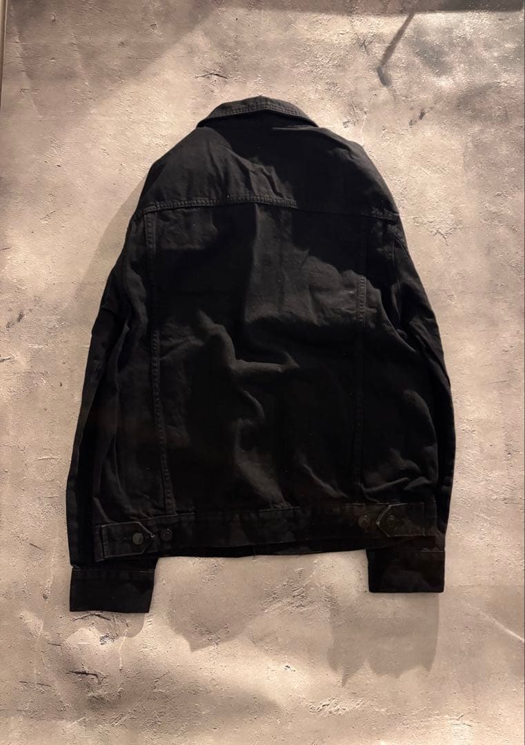 ジャケット・アウター 00s y2k archive black denim jacket