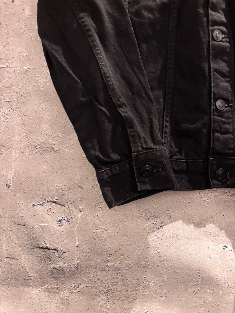 ジャケット・アウター 00s y2k archive black denim jacket