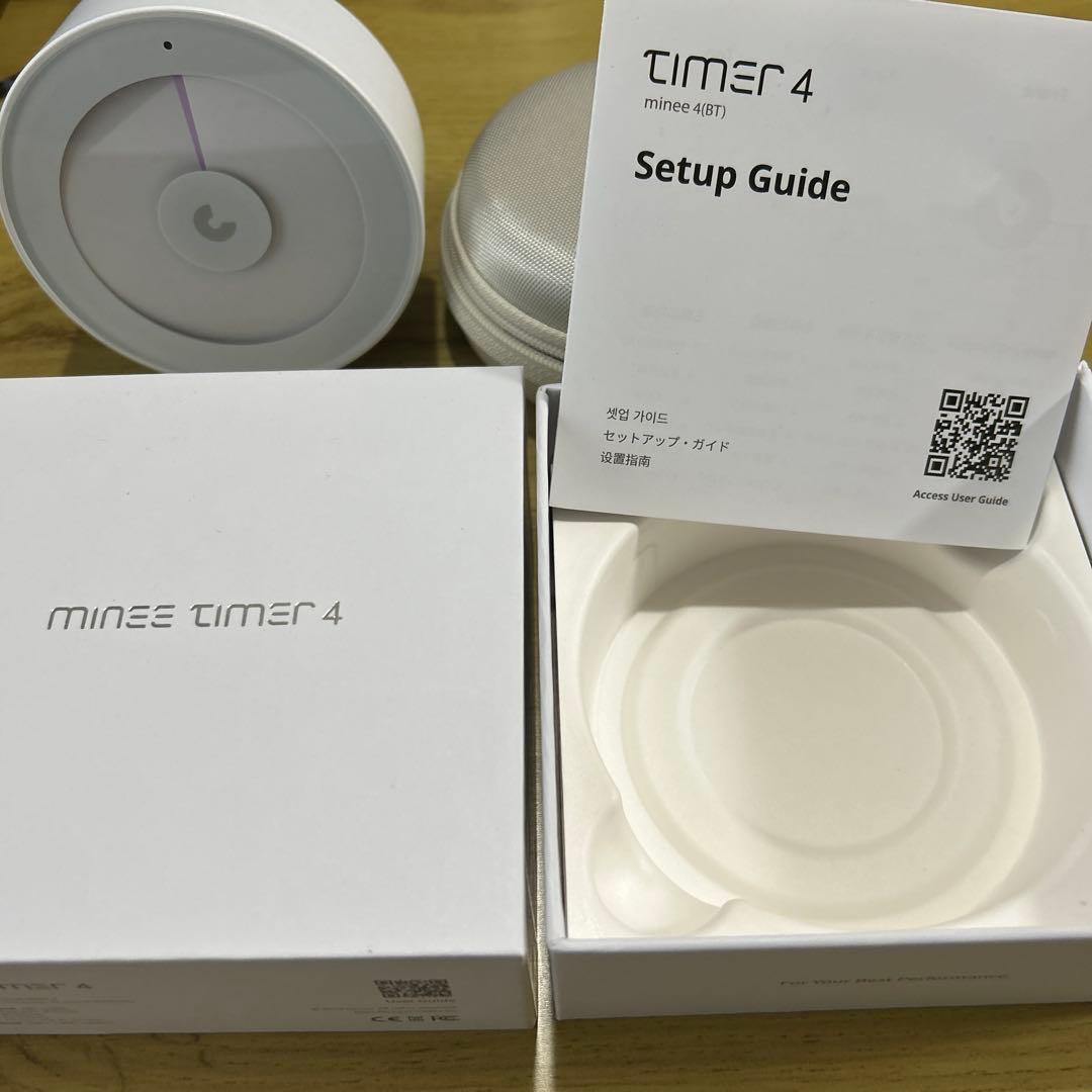 minee 4 [正規品]集中習慣追跡、視覚化タイマー、ポモドーロタイマー