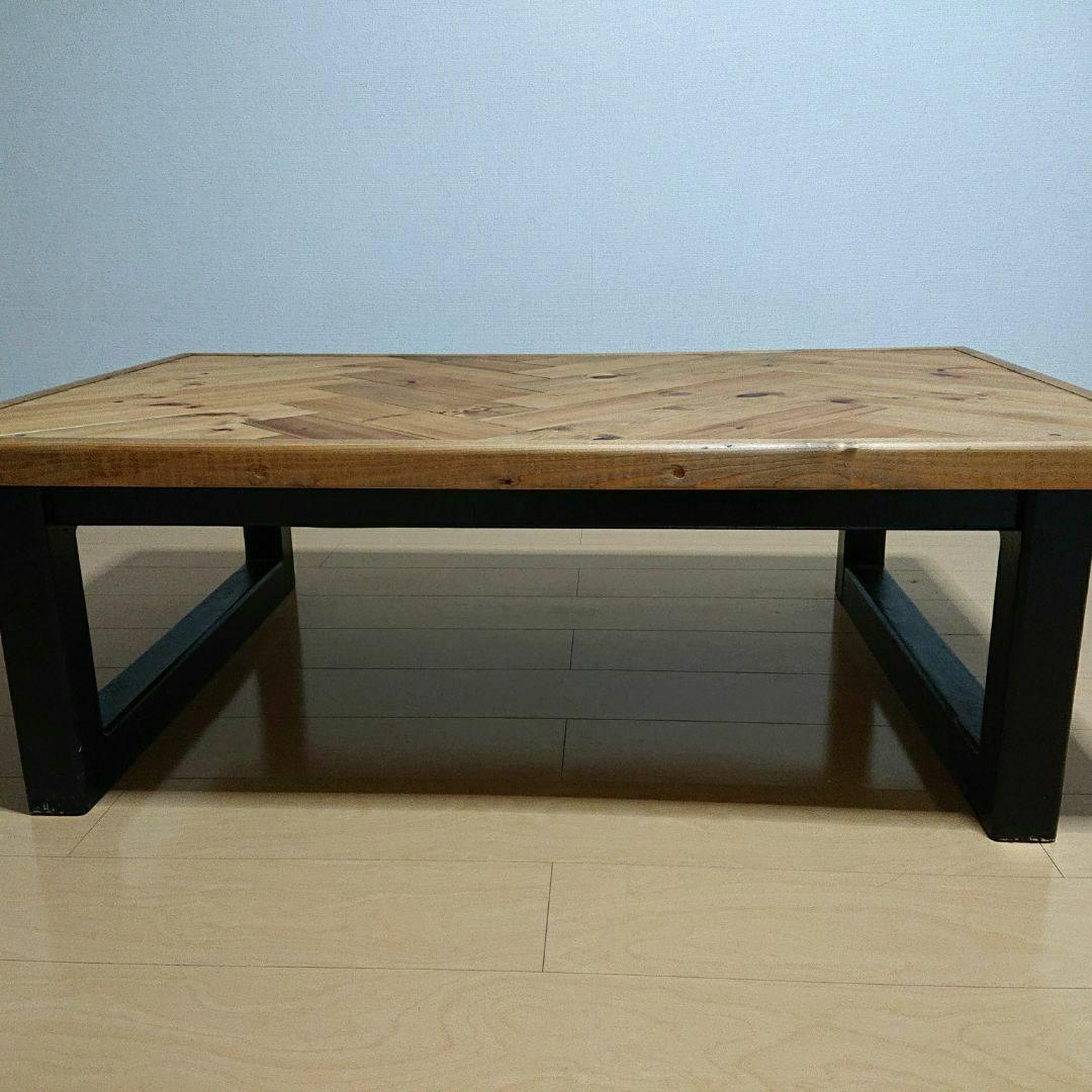 【美品】無垢ローテーブル センターテーブル