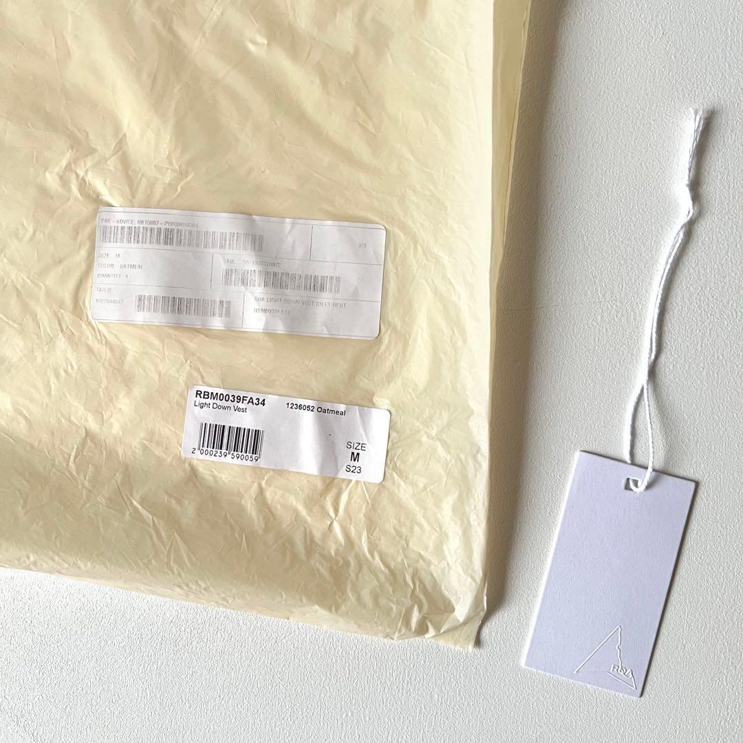 Sale【希少・極美品】ROA Light Down Vestダウン ベスト