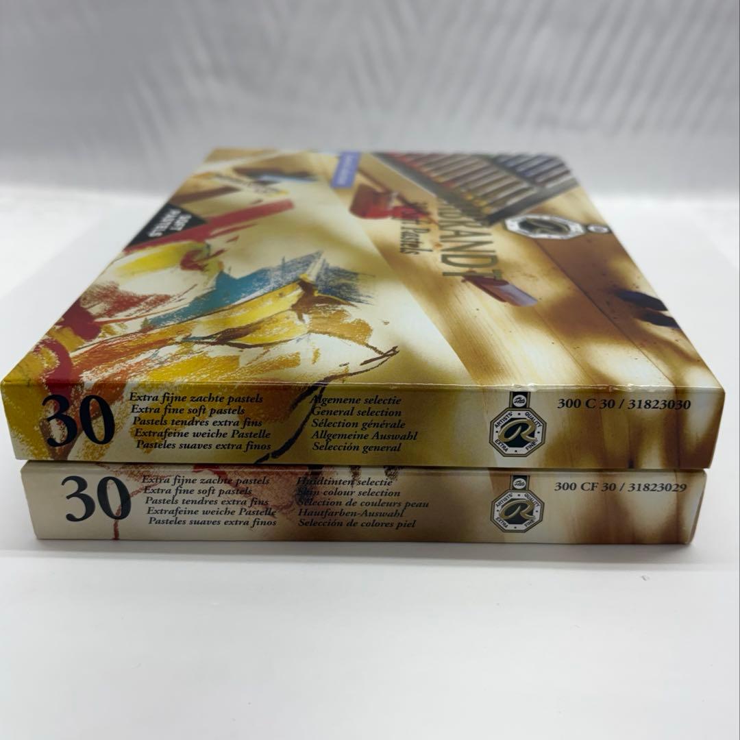 REMBRANDT 30 Soft Pastels 2種まとめ売り　パステル