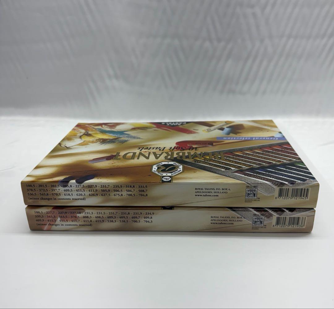 REMBRANDT 30 Soft Pastels 2種まとめ売り　パステル