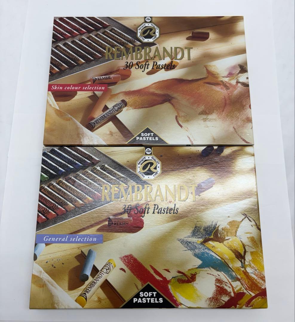REMBRANDT 30 Soft Pastels 2種まとめ売り　パステル