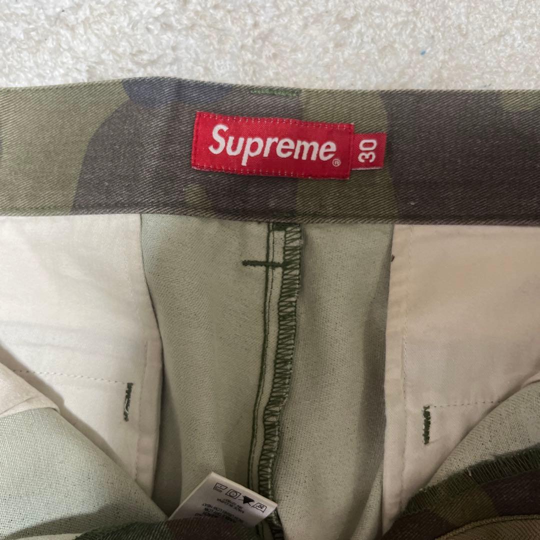 【最終値下げです！】Supreme カモフラージュパンツ サイズ30