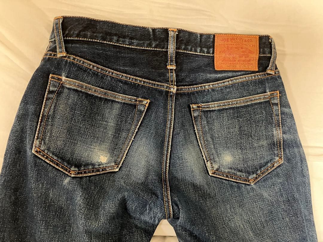 【色落ちサンプル級】JOE McCOY LOT 991XH W28 L32