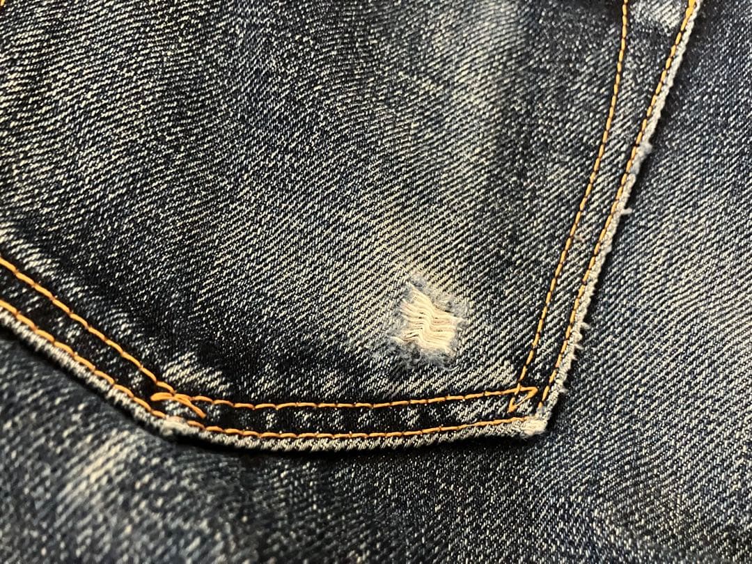 【色落ちサンプル級】JOE McCOY LOT 991XH W28 L32