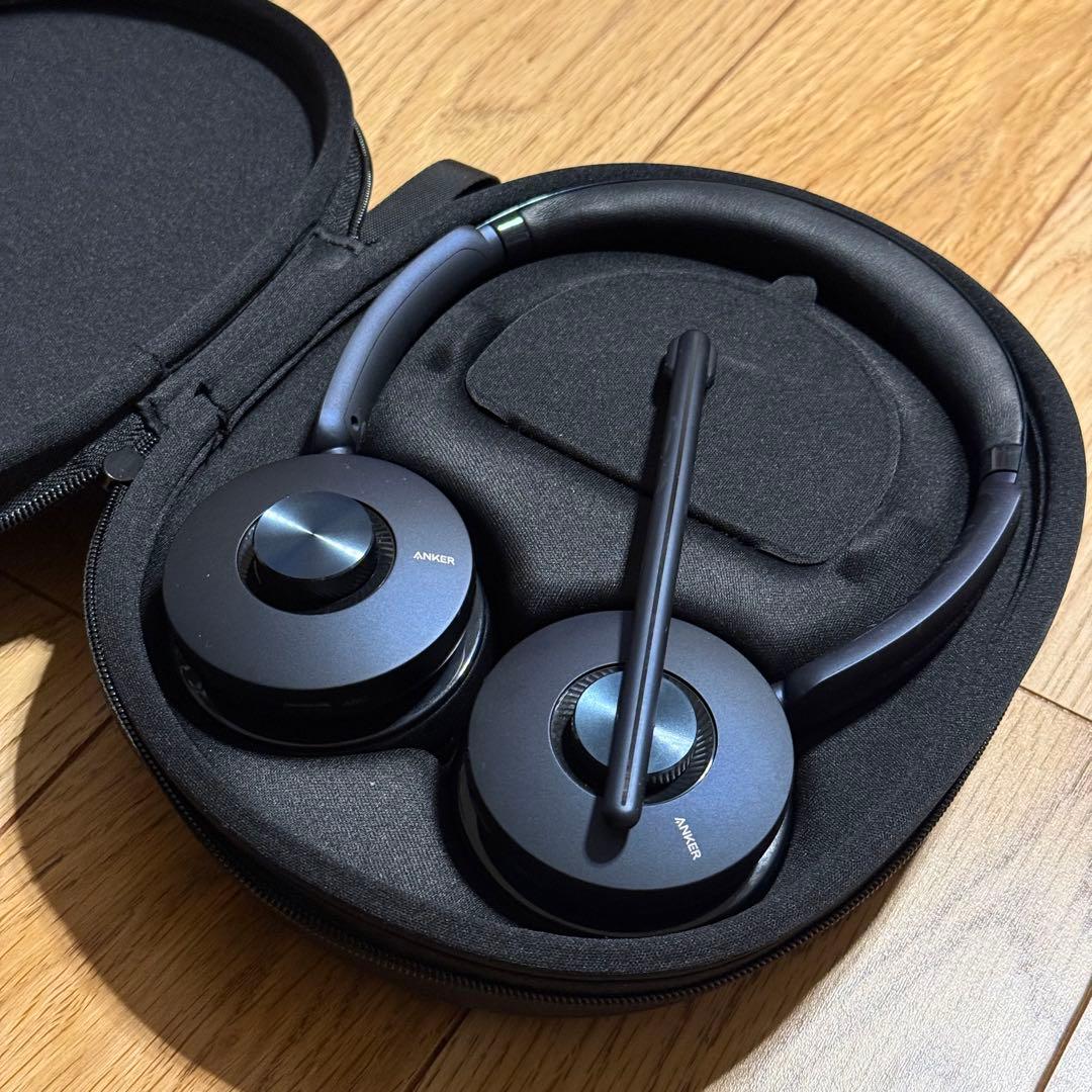 Anker PowerConf H700 ワイヤレスヘッドセット ※ドングル欠品